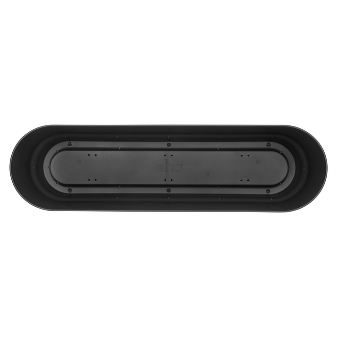 greenville trough long 70cm living black